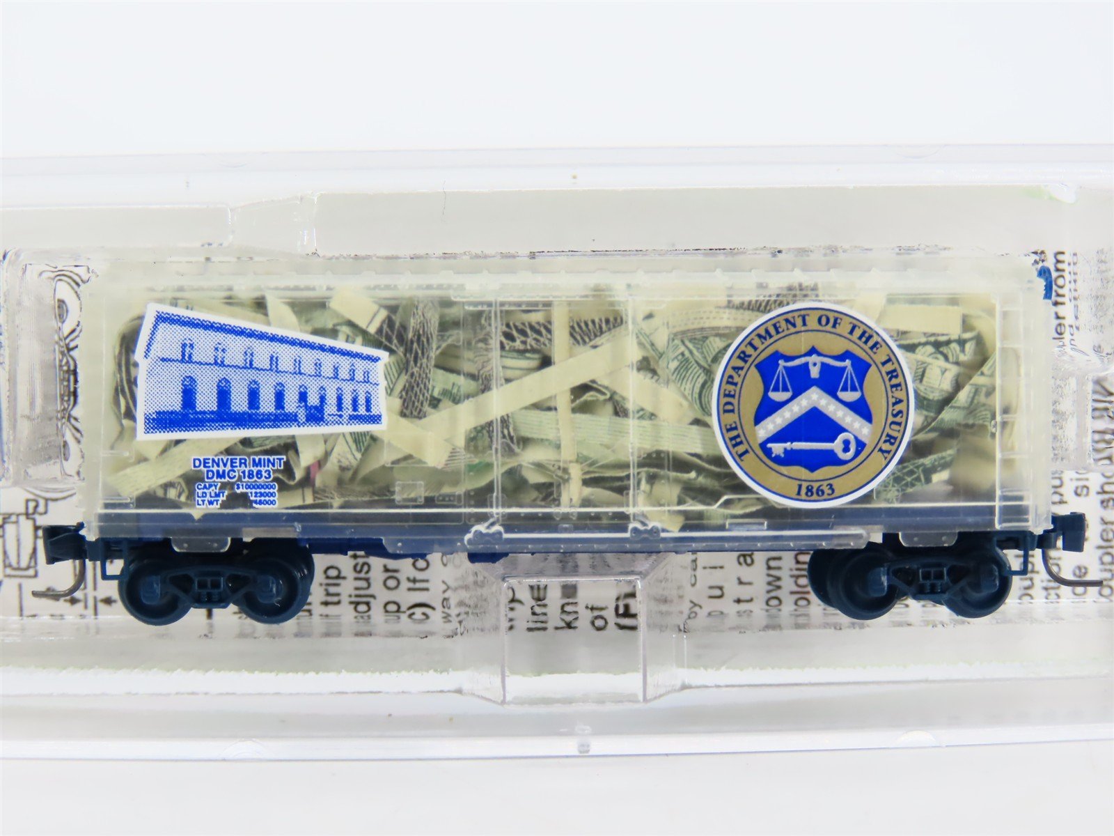 Z Scale Micro-Trains MTL NSC Z06-02 DMC Denver Mint Box Car #1863