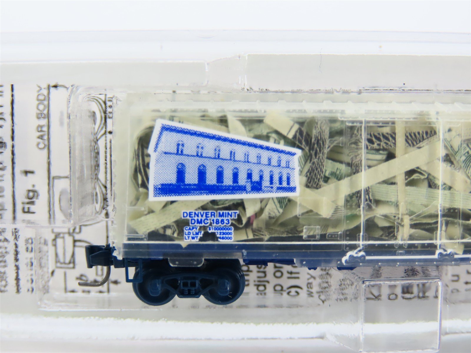 Z Scale Micro-Trains MTL NSC Z06-02 DMC Denver Mint Box Car #1863