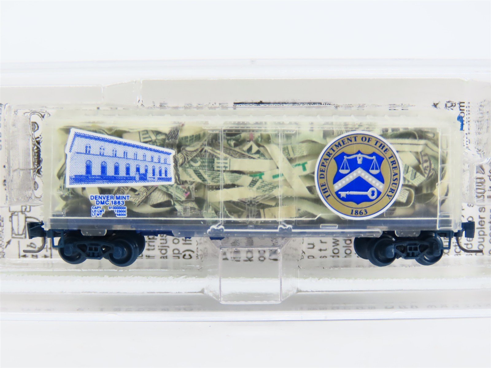 Z Scale Micro-Trains MTL NSC Z06-02 DMC Denver Mint Box Car #1863