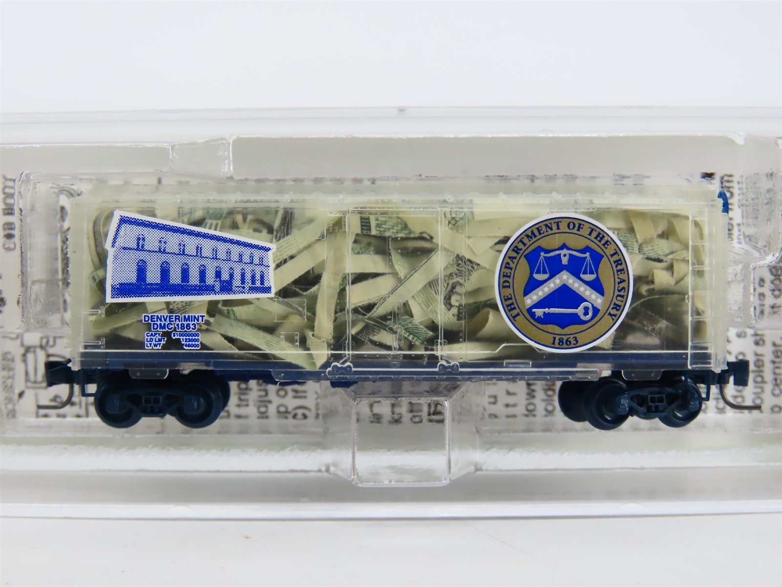 N Scale Micro-Trains MTL NSC Z06-02 DMC Denver Mint Box Car #1863