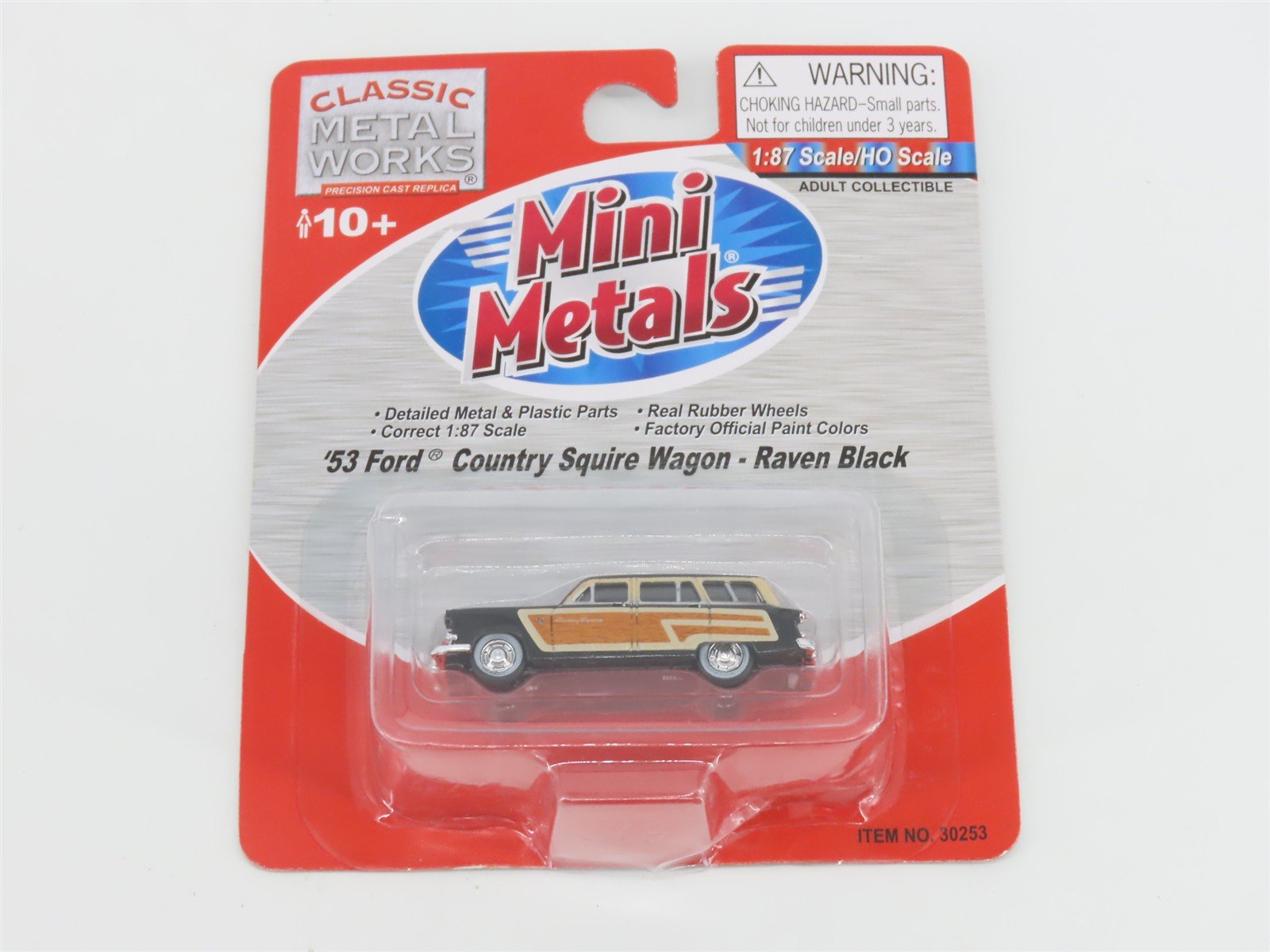 HO 1/87 Classic Metal Works Mini Metals 30253 53' Ford Country Squire Wagon