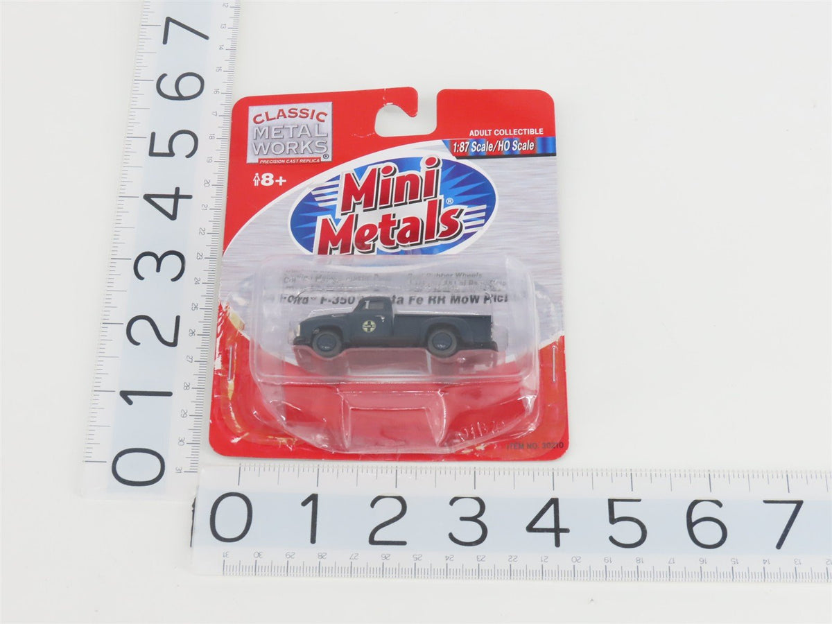 HO Classic Metal Works Mini Metals 30210 &#39;54 Ford F-350 Santa Fe RR MoW Pickup