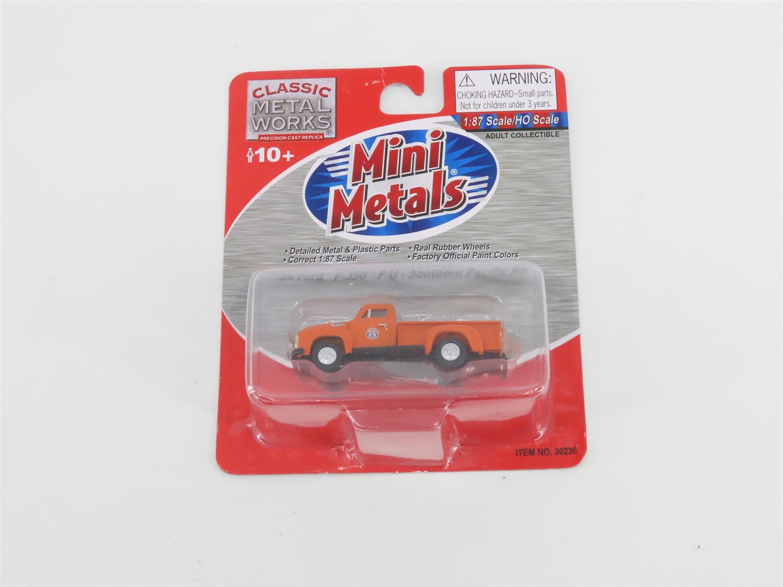 HO Classic Metal Works Mini Metals 30236 '54 Ford F-350 Southern Pacific Pickup