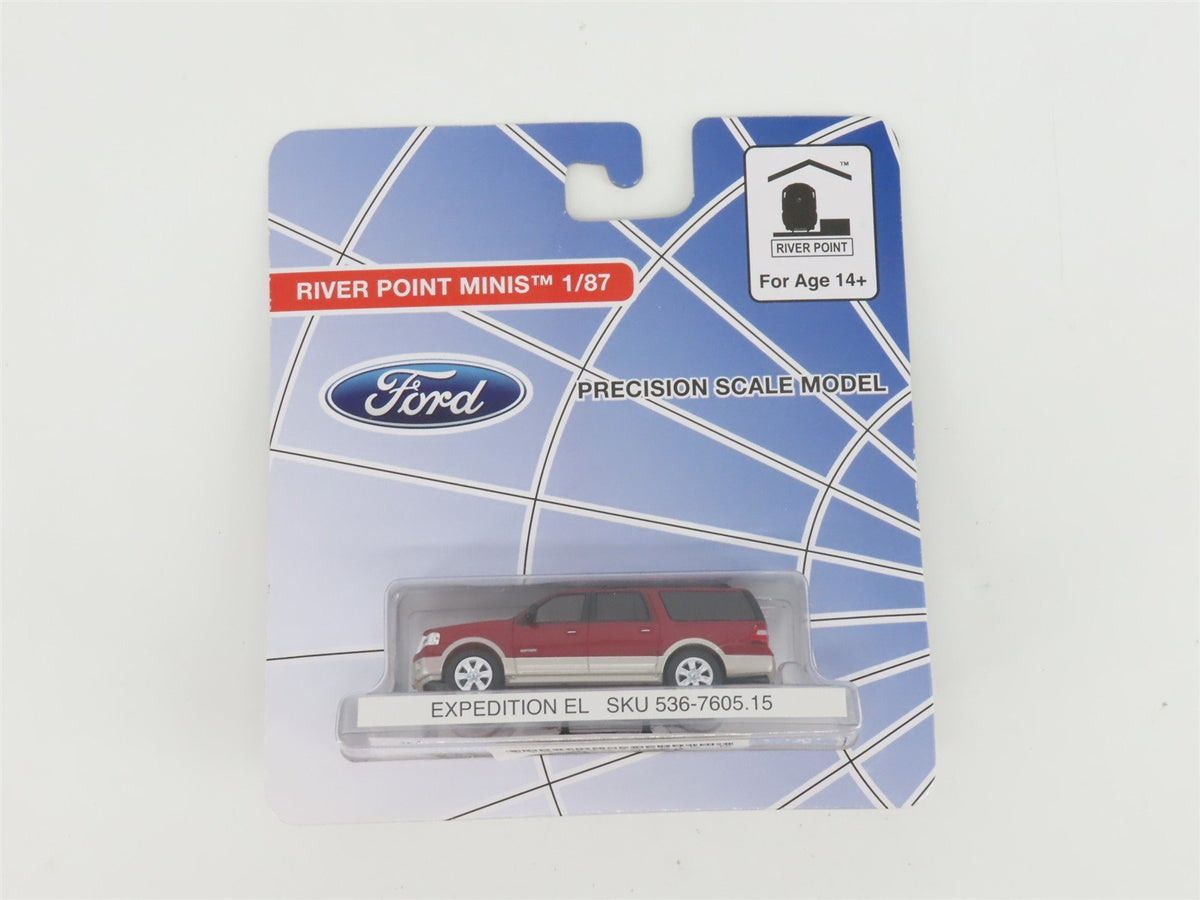 HO 1/87 Scale River Point Minis 536-7605.15 Ford Expedition EL - Sealed