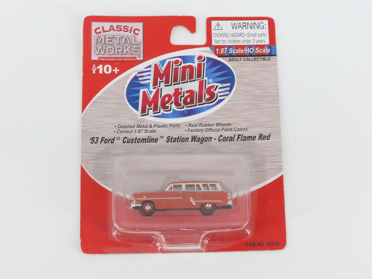 HO 1/87 Classic Metal Works Mini Metals 30310 &#39;53 Customline Station Wagon