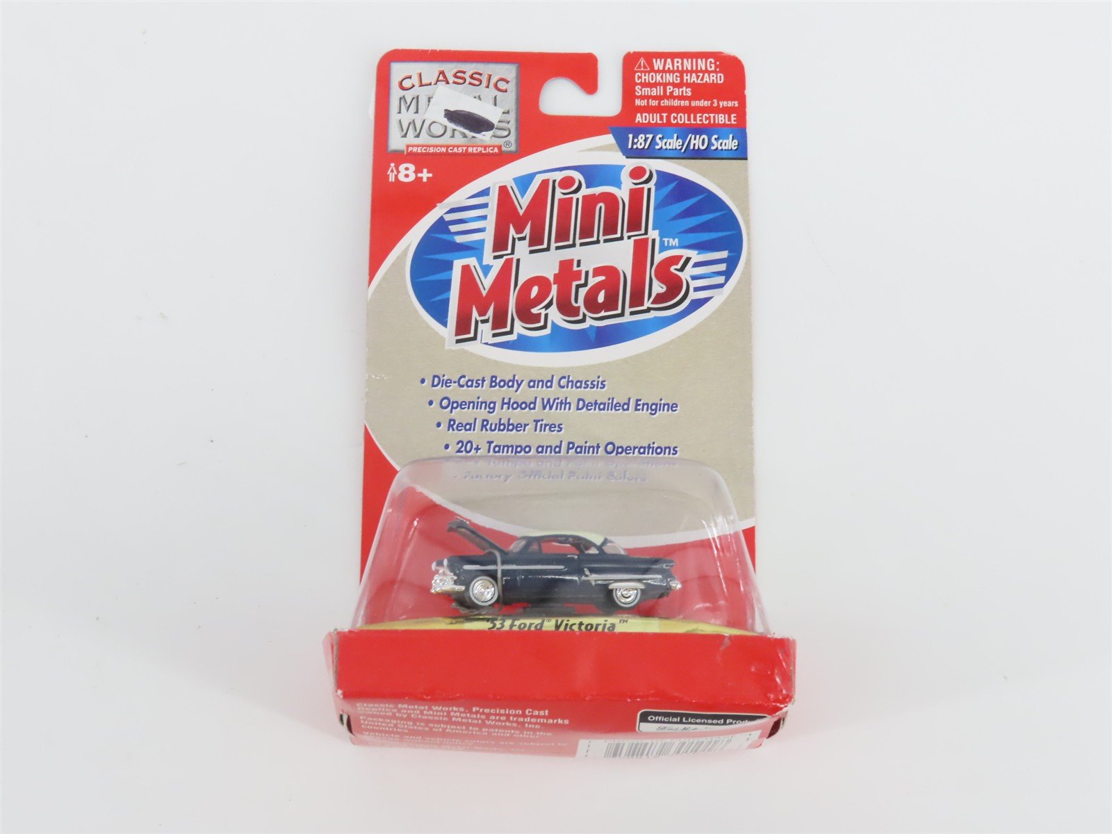 HO 1/87 Scale Classic Metal Works Mini Metals Die-Cast 30101 '53 Ford Victoria