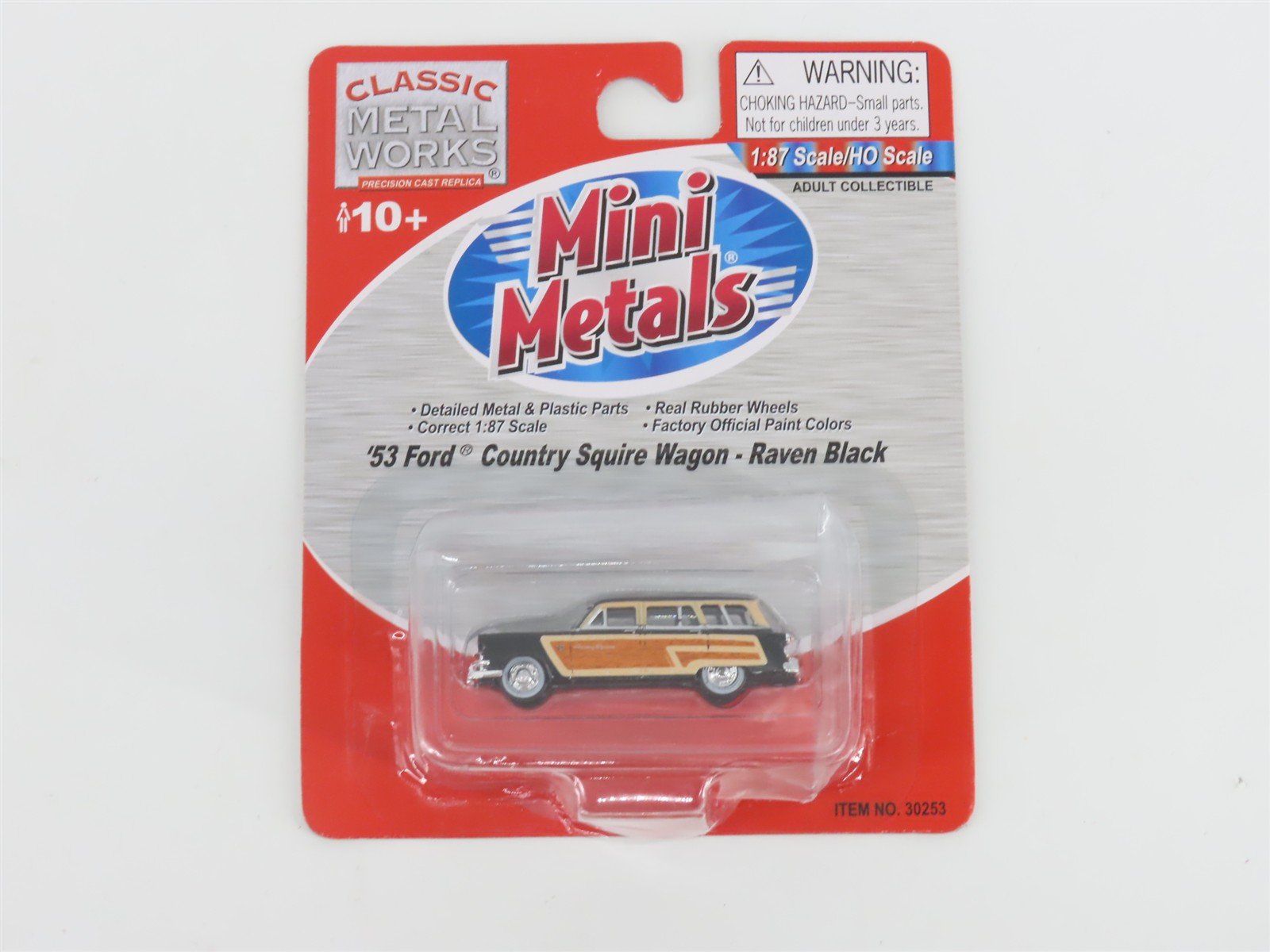 HO Classic Metal Works Mini Metals 30253 '53 Ford Country Squire Wagon - Sealed