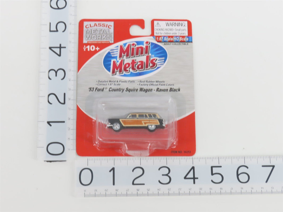 HO Classic Metal Works Mini Metals 30253 &#39;53 Ford Country Squire Wagon - Sealed