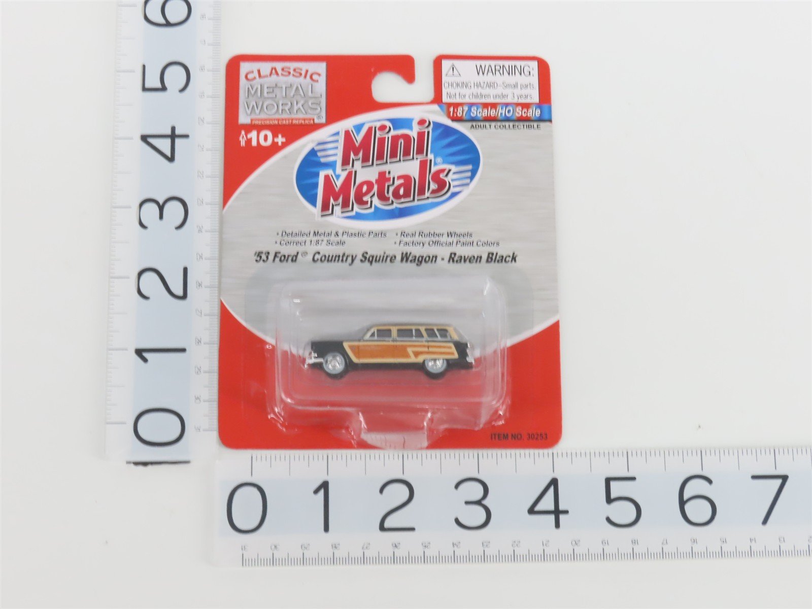 HO Classic Metal Works Mini Metals 30253 '53 Ford Country Squire Wagon - Sealed