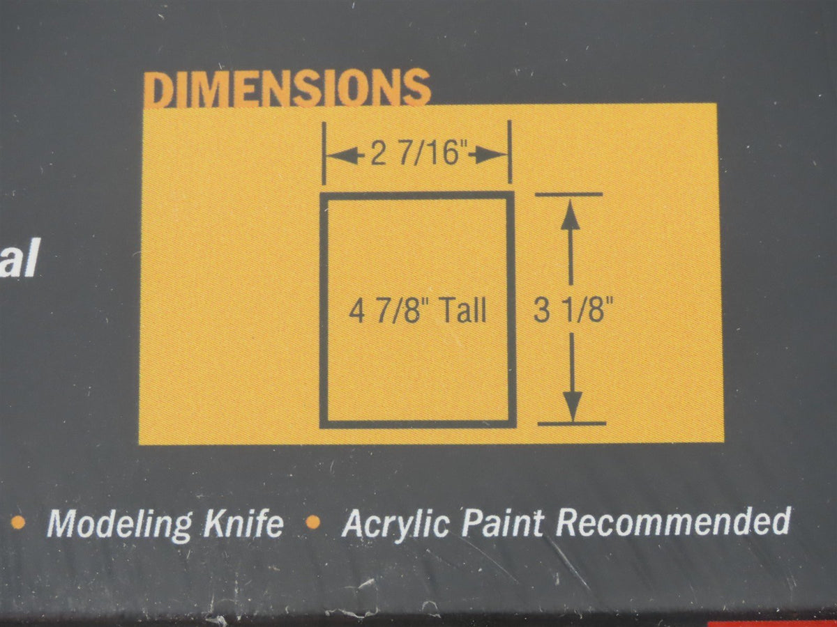 HO Walthers Cornerstone Kit 933-2982 PRR Block &amp; Interlocking Station - Sealed