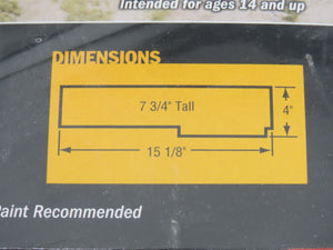 HO 1/87 Scale Walthers Cornerstone Kit 933-3061 Sunrise Feed Mill - Sealed