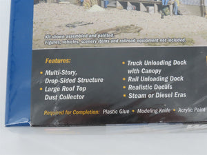 HO 1/87 Scale Walthers Cornerstone Kit 933-3061 Sunrise Feed Mill - Sealed