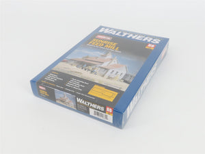 HO 1/87 Scale Walthers Cornerstone Kit 933-3061 Sunrise Feed Mill - Sealed