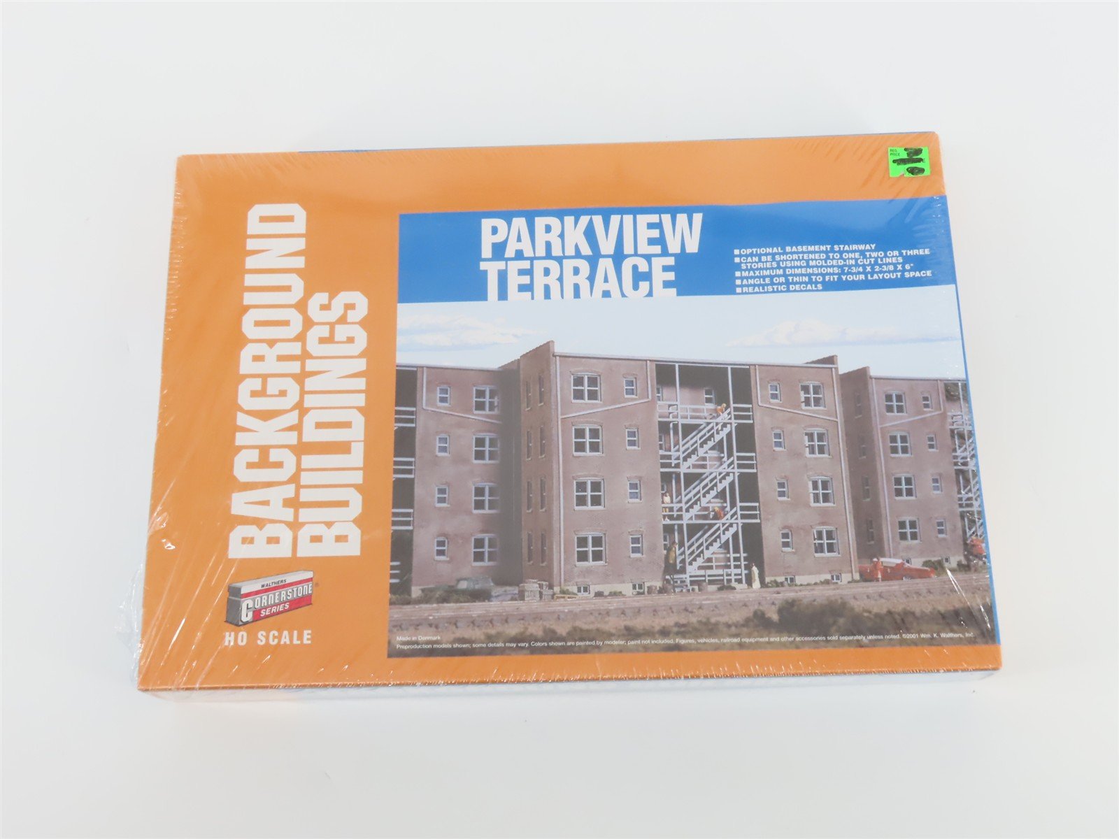 HO 1/87 Scale Walthers Cornerstone Kit 933-3176 Parkview Terrace - Sealed