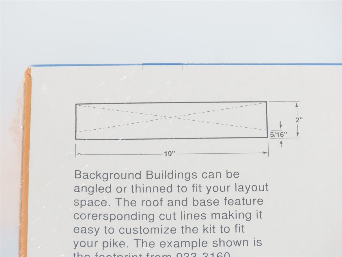 HO 1/87 Scale Walthers Cornerstone Kit 933-3176 Parkview Terrace - Sealed