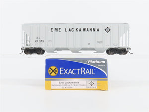HO Scale ExactRail Platinum EP-80174-2 EL Erie Lackawanna 3-Bay Hopper #20056