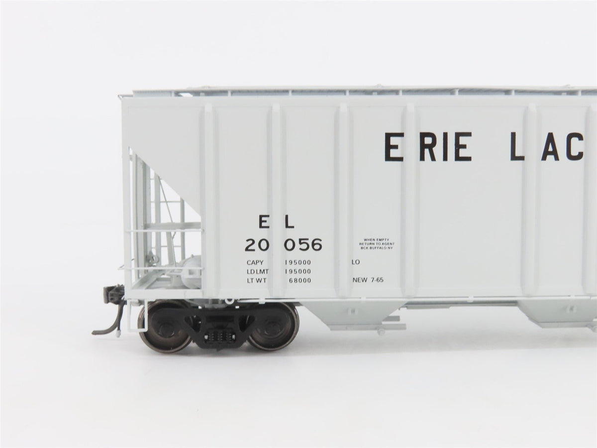 HO Scale ExactRail Platinum EP-80174-2 EL Erie Lackawanna 3-Bay Hopper #20056