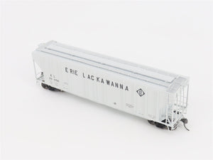 HO Scale ExactRail Platinum EP-80174-2 EL Erie Lackawanna 3-Bay Hopper #20056