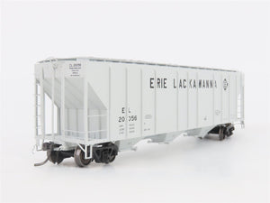 HO Scale ExactRail Platinum EP-80174-2 EL Erie Lackawanna 3-Bay Hopper #20056