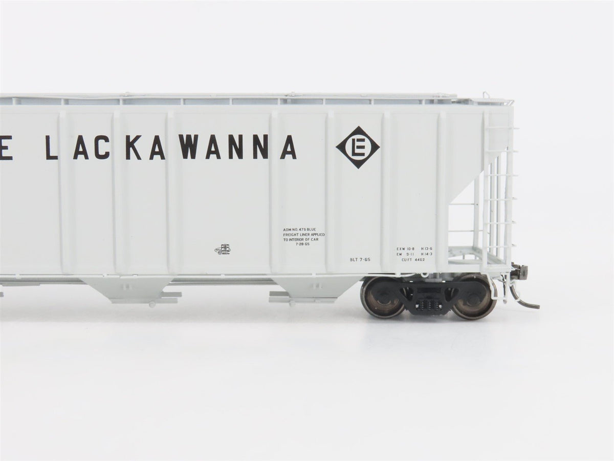HO Scale ExactRail Platinum EP-80174-6 EL Erie Lackawanna 3-Bay Hopper #20074