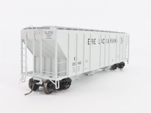 HO Scale ExactRail Platinum EP-80174-5 EL Erie Lackawanna 3-Bay Hopper #20062