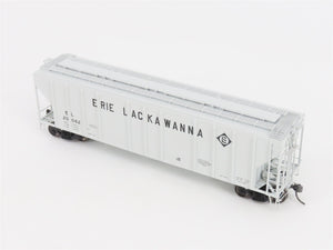 HO Scale ExactRail Platinum EP-80174-5 EL Erie Lackawanna 3-Bay Hopper #20062