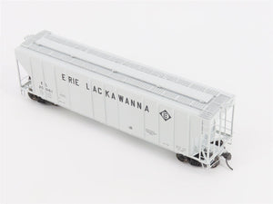 HO Scale ExactRail Platinum EP-80174-4 EL Erie Lackawanna 3-Bay Hopper #20061