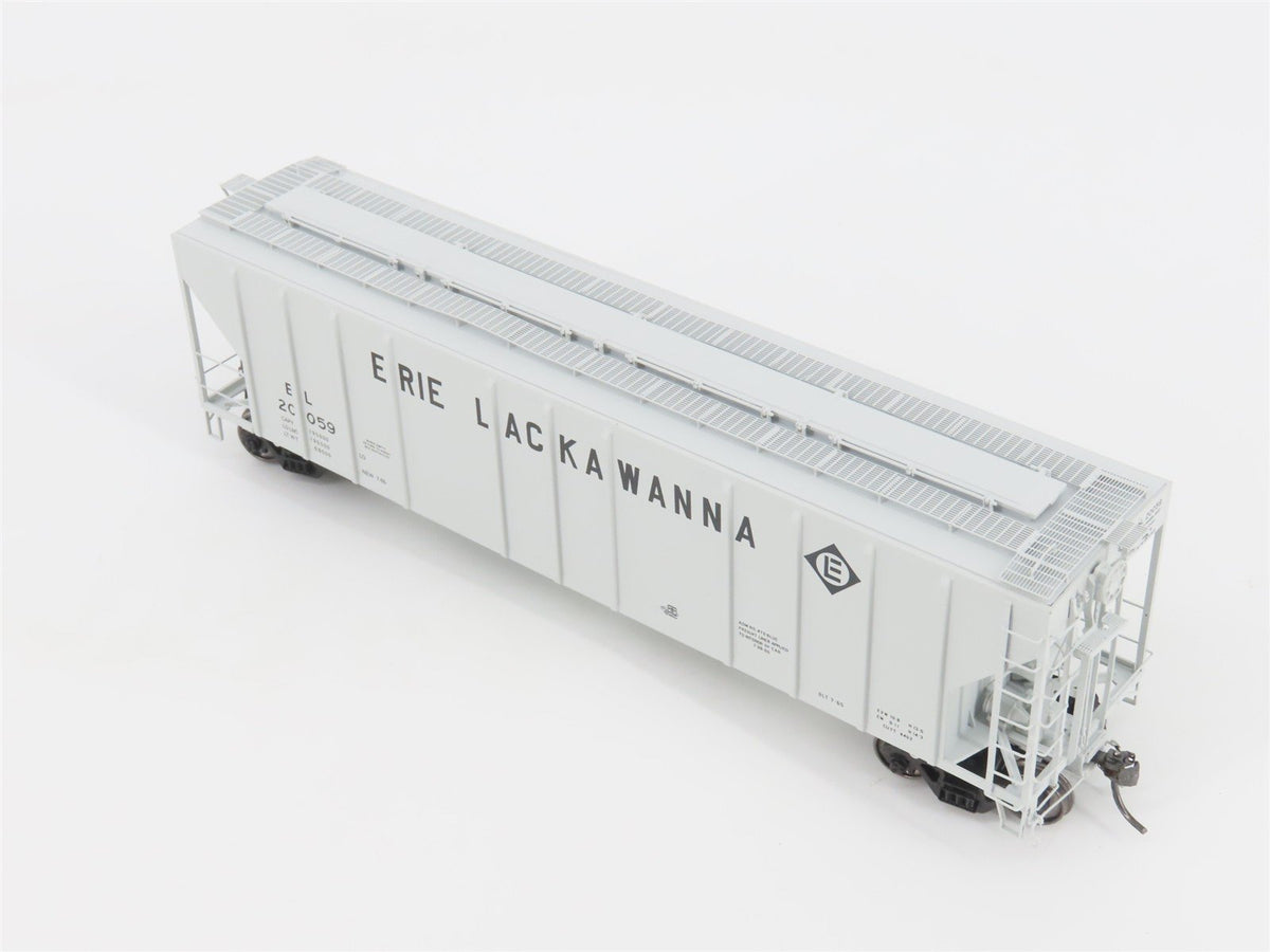 HO Scale ExactRail Platinum EP-80174-3 EL Erie Lackawanna 3-Bay Hopper #20059
