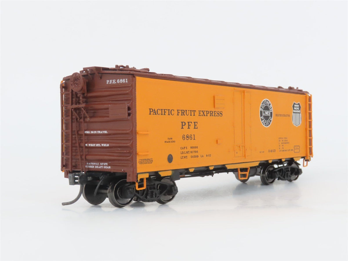 HO Scale InterMountain 45532-28* SP UP PFE Pacific Fruit Express Reefer #6861