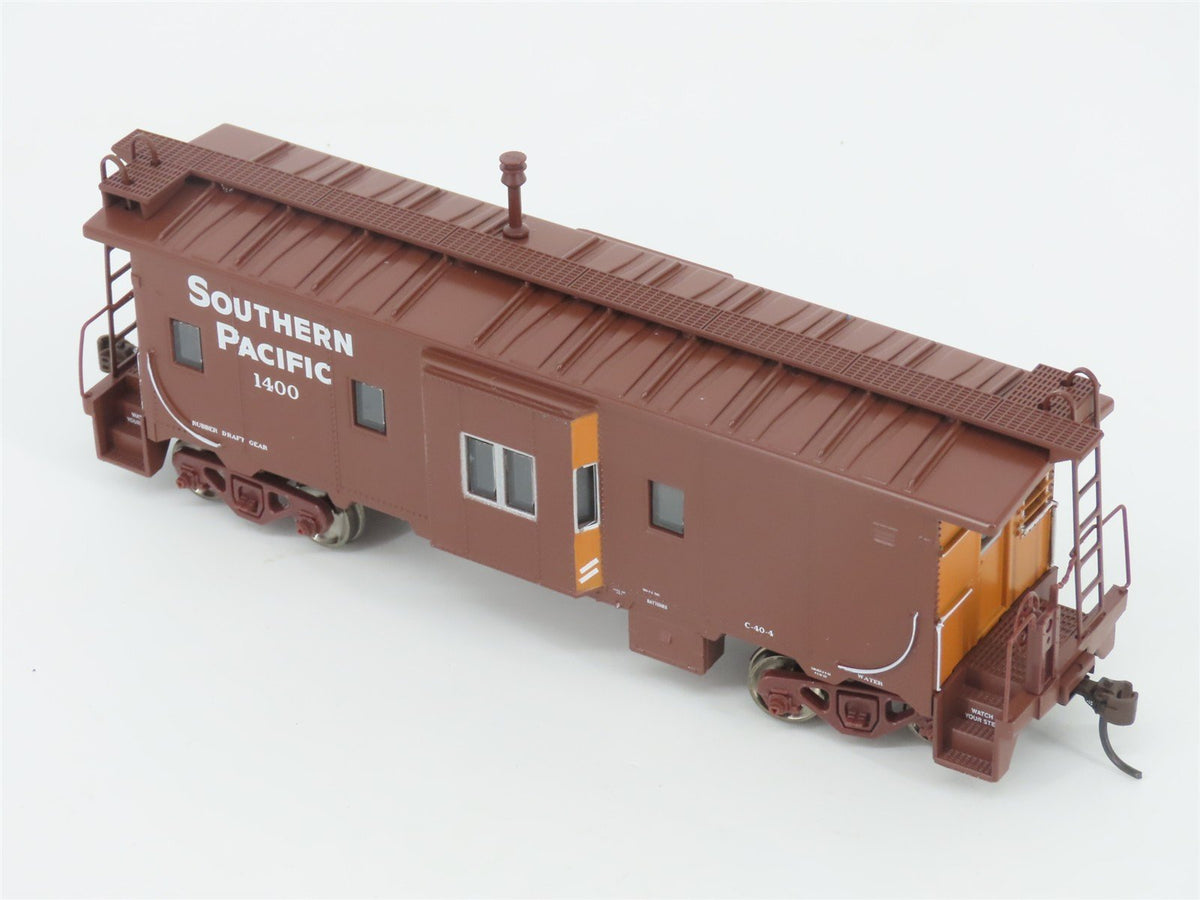 HO Scale Athearn 74696 SP Southern Pacific Railroad Bay Window Caboose #1400