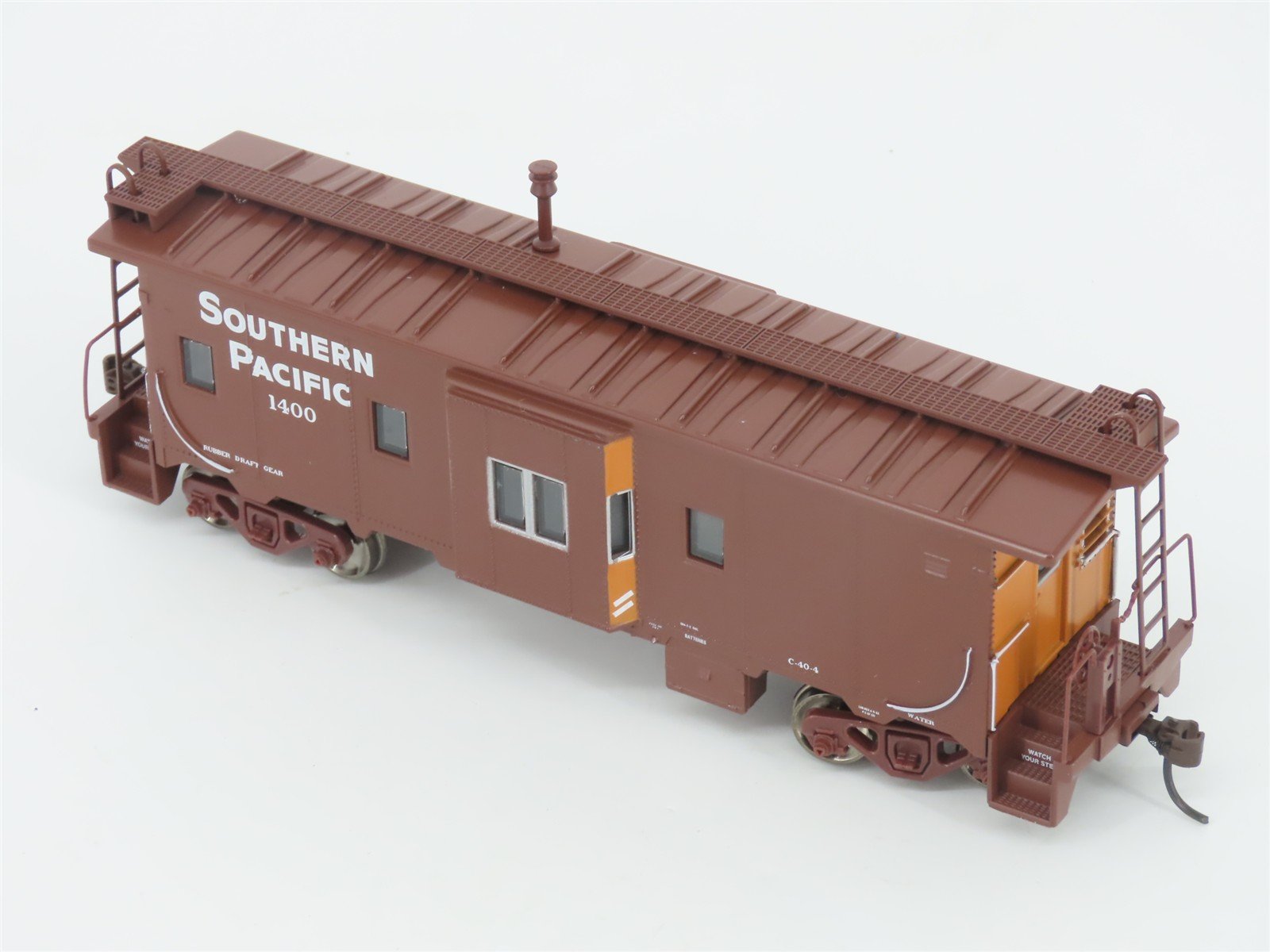 HO Scale Athearn 74696 SP Southern Pacific Railroad Bay Window Caboose #1400