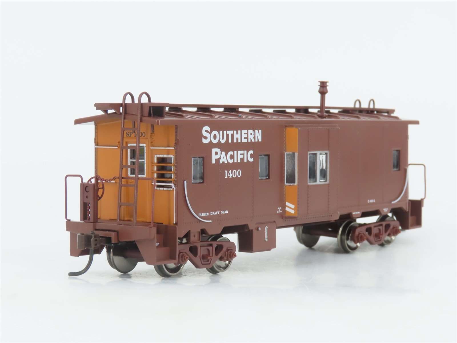 HO Scale Athearn 74696 SP Southern Pacific Railroad Bay Window Caboose #1400