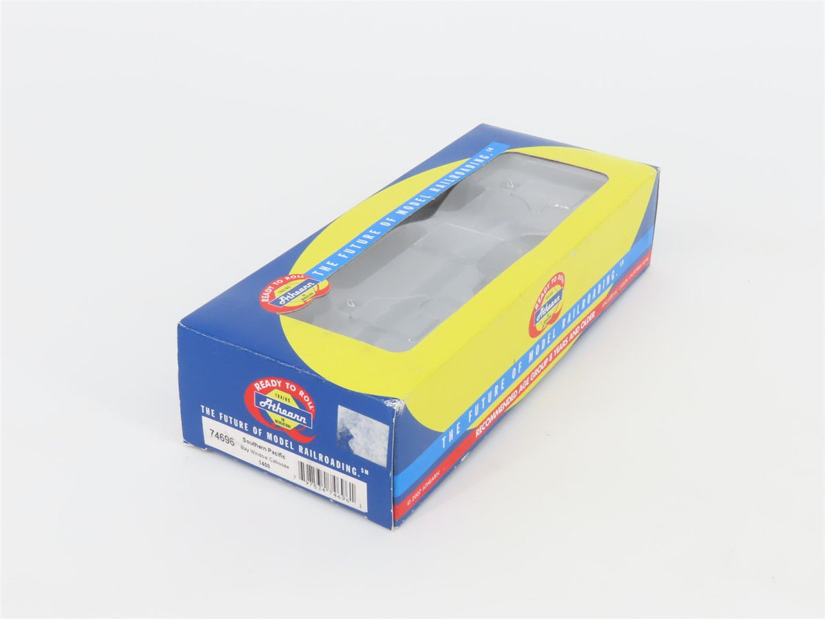 HO Scale Athearn 74696 SP Southern Pacific Railroad Bay Window Caboose #1400