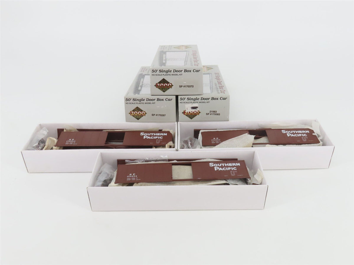 LOT of 3 HO Scale Life-Like Proto 2000 Kits SP Southern Pacific 50&#39; Box Cars