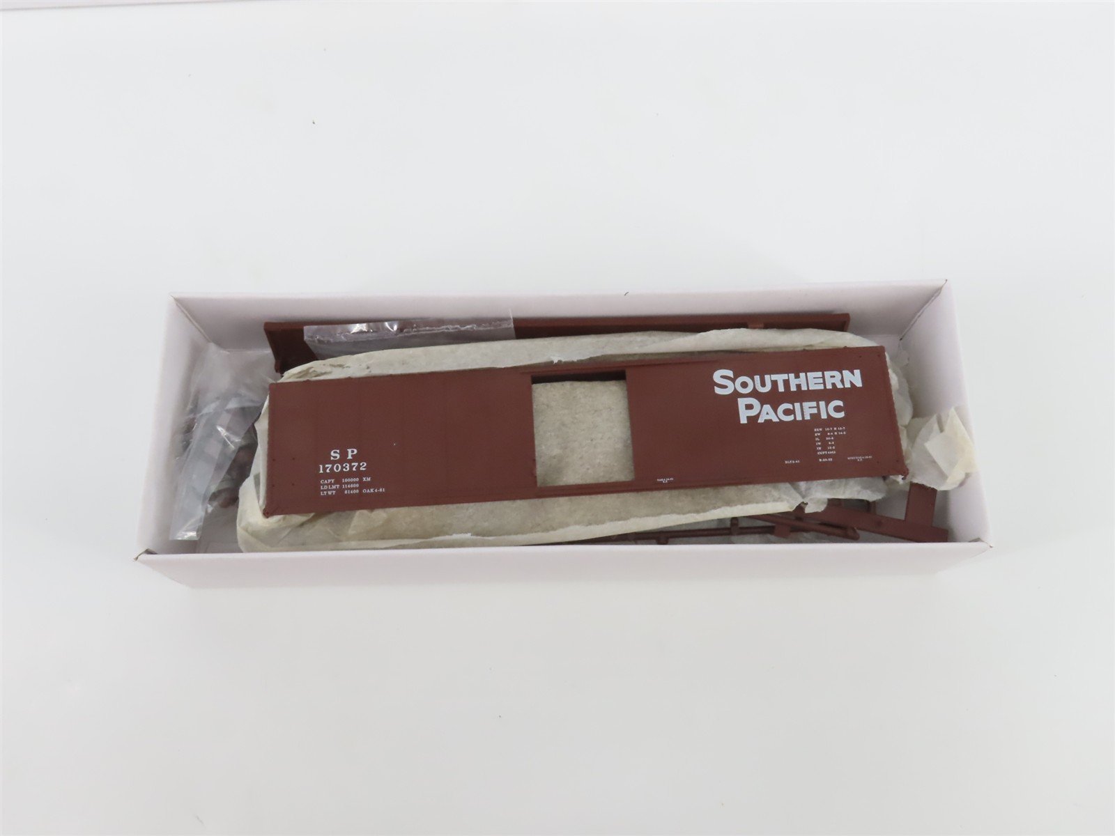 LOT of 3 HO Scale Life-Like Proto 2000 Kits SP Southern Pacific 50' Box Cars