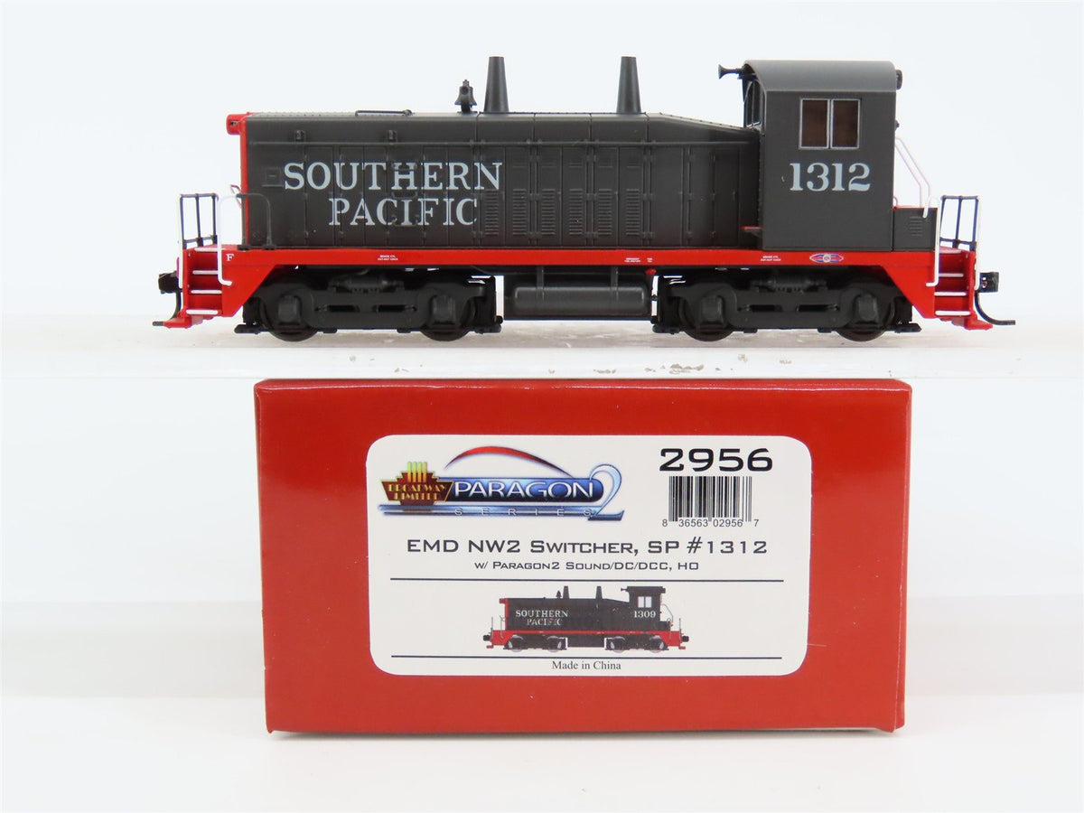 HO Broadway Limited BLI 2956 SP &quot;Bloody Nose&quot; EMD NW2 Diesel #1312 - Paragon2