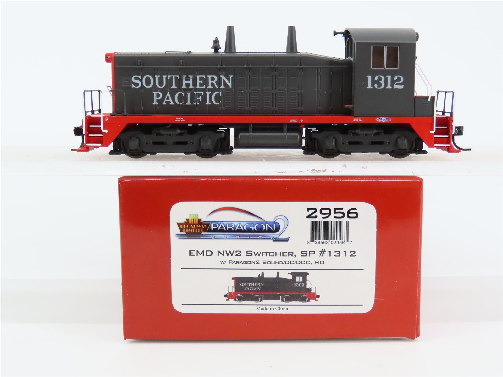 HO Broadway Limited BLI 2956 SP "Bloody Nose" EMD NW2 Diesel #1312 - Paragon2