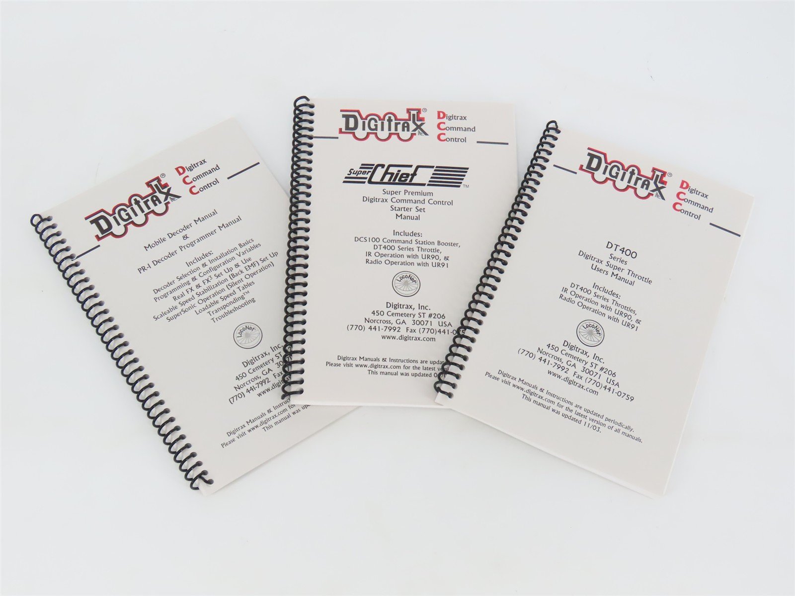 Digitrax Super Chief Radio Equipped DCC Starter Set