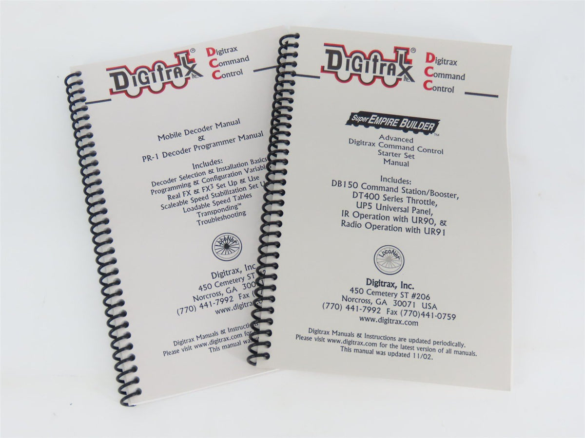 Digitrax Super Empire Builder Radio Equipped DCC Starter Set