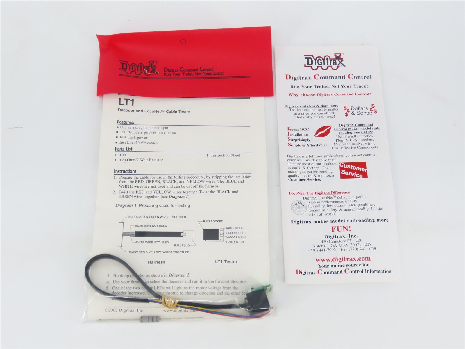 Digitrax Super Empire Builder Radio Equipped DCC Starter Set