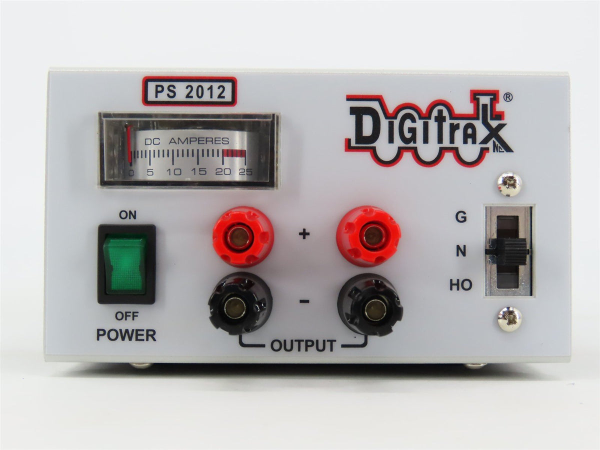 Digitrax PS2012 Regulated 20 Amp DC Power Supply for N, HO &amp; G Scale