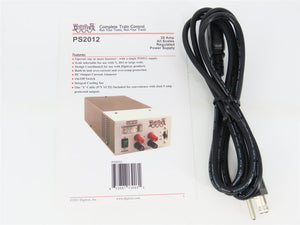 Digitrax PS2012 Regulated 20 Amp DC Power Supply for N, HO & G Scale