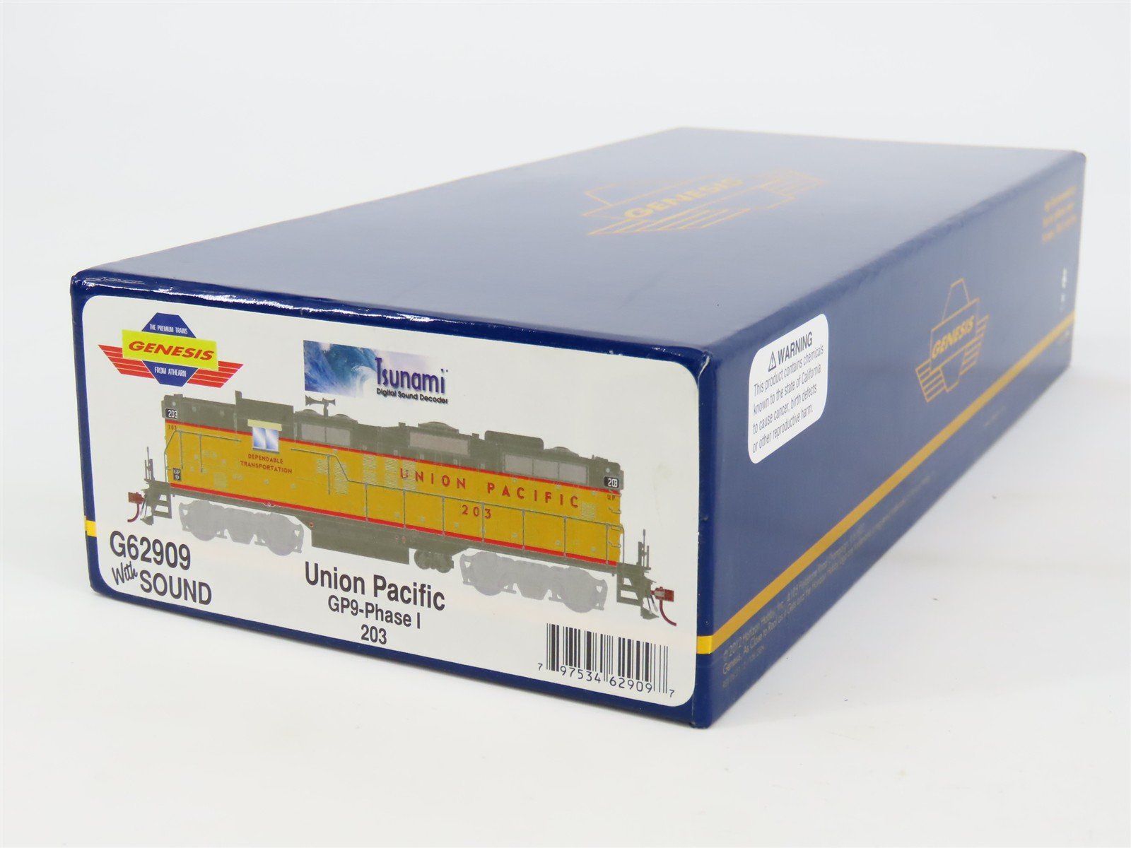 HO Athearn Genesis G62909 UP Union Pacific GP9 Ph. I Diesel #203 w/ DCC & Sound