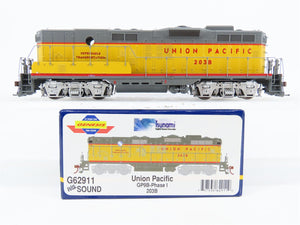 HO Athearn Genesis G62911 UP Union Pacific GP9B Ph. I Diesel #203B w/DCC & Sound