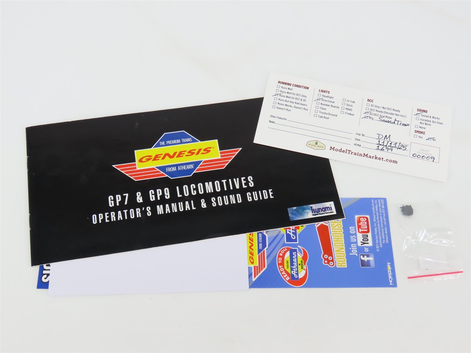 HO Athearn Genesis G62911 UP Union Pacific GP9B Ph. I Diesel #203B w/DCC & Sound