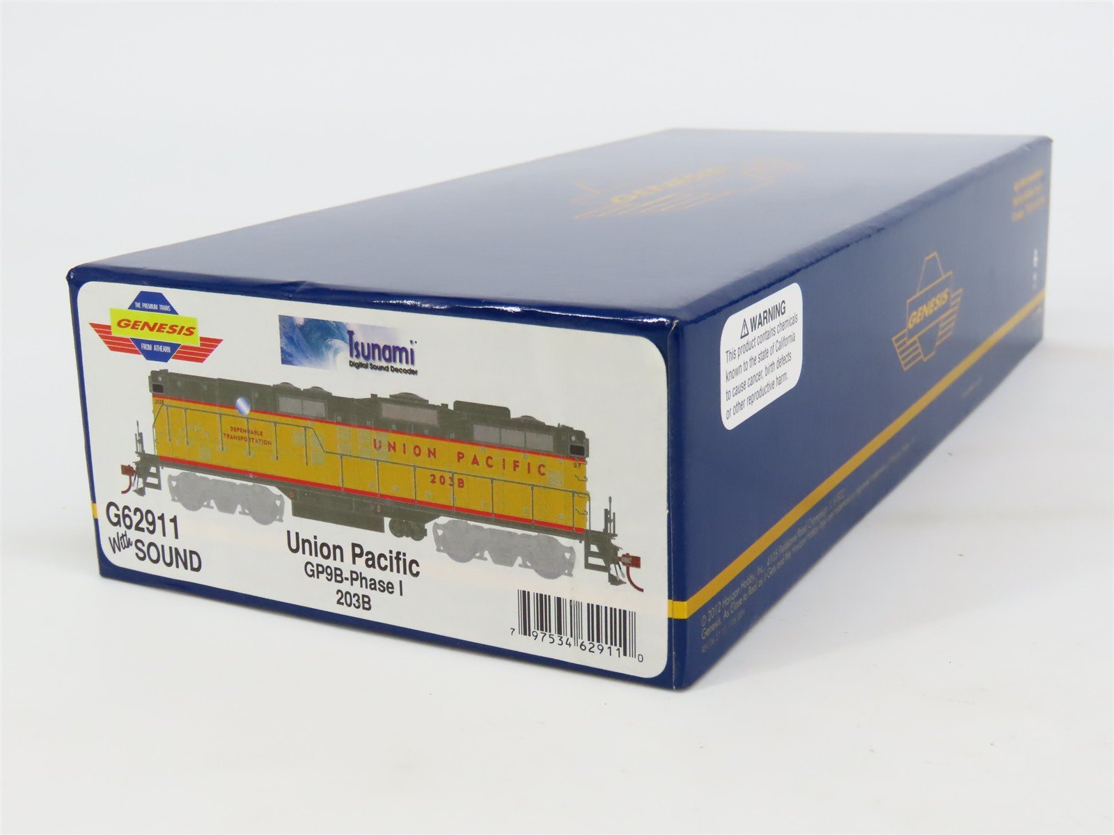 HO Athearn Genesis G62911 UP Union Pacific GP9B Ph. I Diesel #203B w/DCC & Sound
