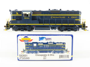 HO Athearn Genesis G62651 C&O Chesapeake & Ohio GP9 Diesel #5941 w/ DCC & Sound