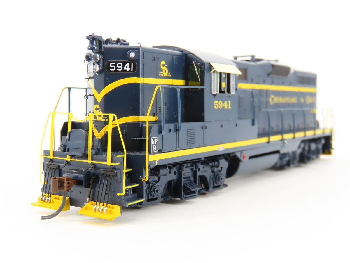 HO Athearn Genesis G62651 C&amp;O Chesapeake &amp; Ohio GP9 Diesel #5941 w/ DCC &amp; Sound