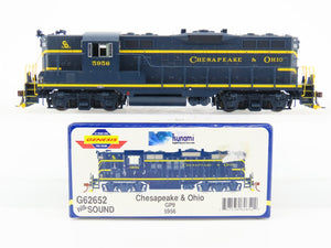 HO Athearn Genesis G62652 C&O Chesapeake & Ohio GP9 Diesel #5956 w/ DCC & Sound