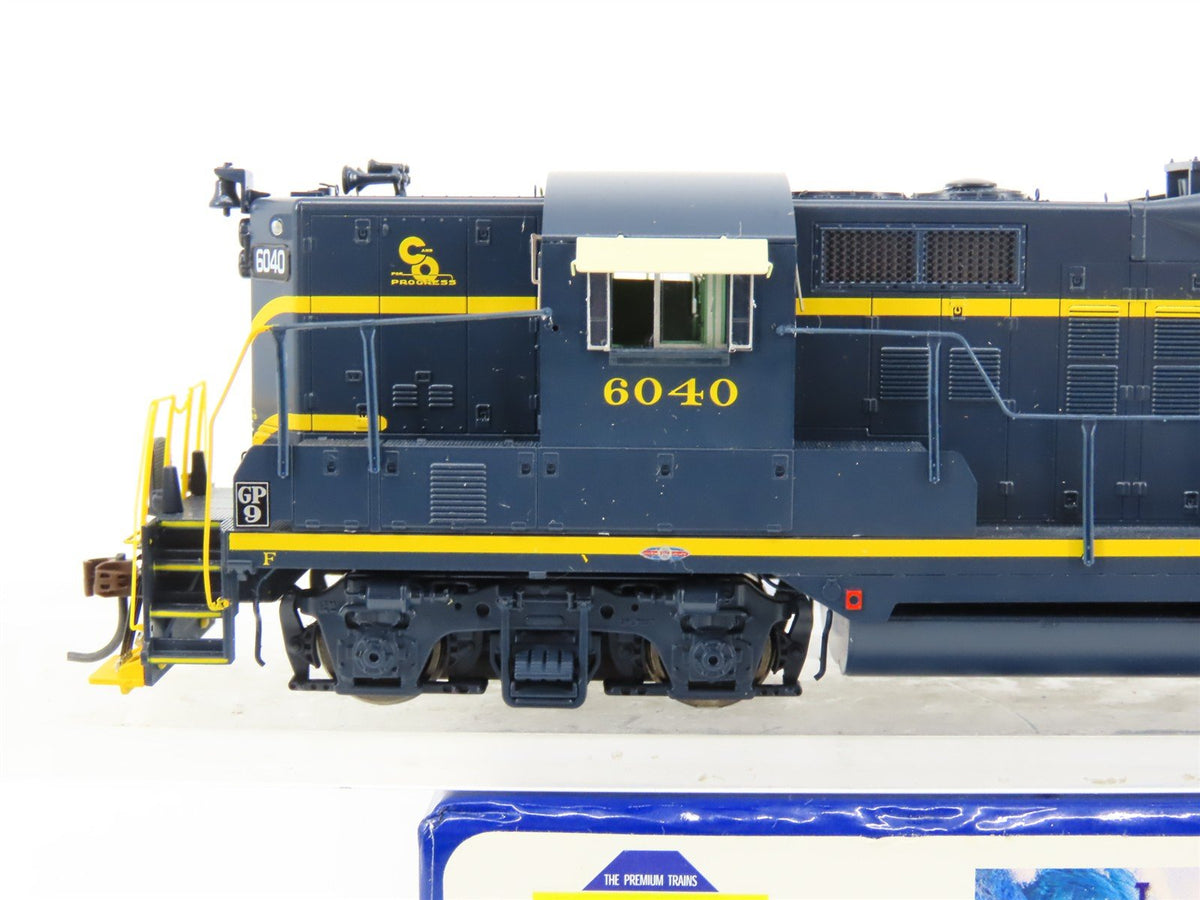 HO Athearn Genesis G62654 C&amp;O Chesapeake &amp; Ohio GP9 Diesel #6040 w/ DCC &amp; Sound